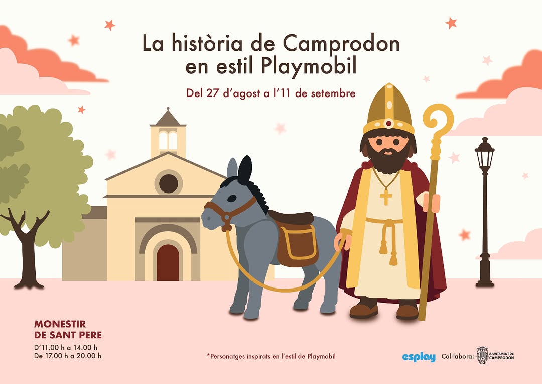 Agenda: La historia de Camprodon cobra vida en Playmobil (Girona) - Agosto / Septiembre 2026