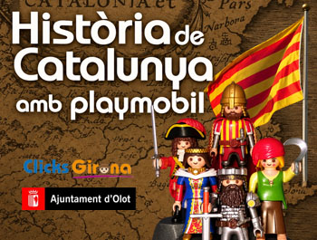 Exposición Playmobil en Olot: Historia de Catalunya