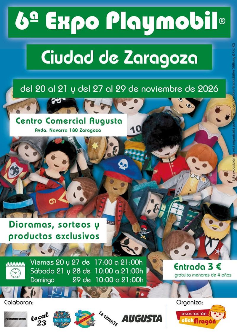 6ª Expo Playmobil Ciudad de Zaragoza